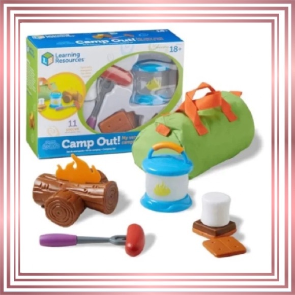 LEARNING RESOURCES 11-Piece Camp Out Set - Picture 1 of 3